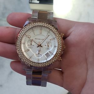 Michael kors rose gold watch